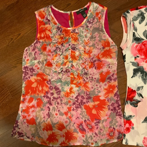 Karl Lagerfeld and Alfani fall colour sleeveless tops - Picture 6 of 9